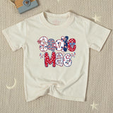 Personalized 4th of July Girl Bubble Romper, 250th Anniversary Toddler Girl Shirt, First Independence Day Clothes