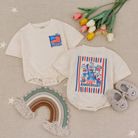 Personalized 4th of July Toddler Tee with Name and Statue of Liberty Design Patriotic Baby Shirt USA Kids Outfit for America 250th Anniversary
