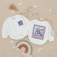 Personalized 4th of July Toddler Tee with Name and Statue of Liberty Design Patriotic Baby Shirt USA Kids Outfit for America 250th Anniversary