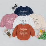 Personalized Aunt Kaylee Cooler Than Dad Baby Romper Custom Funny Bodysuit Infant Toddler Gift Soft Cotton Outfit NB–24M