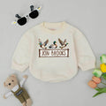 Personalized Baby Boy Romper with Mallard Duck Design First Birthday Outfit Soft Cotton Newborn Bodysuit Perfect Duck Lover Gift