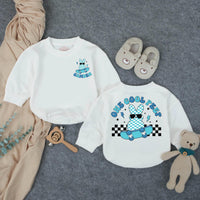 Personalized Baby Romper with 'One Cool Peep' Bunny Artwork, Soft Cotton Bodysuit for Easter, First Birthday, Toddler Milestone Outfit