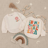 Personalized Baby Romper with Pink Daisy and Emily Name, Cute In My Mama's Girl Era Outfit for Newborns, Gift for Mother's Day or Birthday