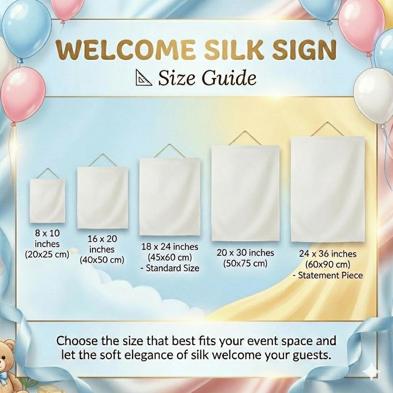 Personalized Baby Shower Welcome Sign Latte Coffee Theme Custom Silk Poster Neutral Pinstripe Design Warm Taupe Brown Party Decor
