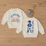 Personalized Baseball Baby Romper with 'That's My Bro' Design, Custom Name & Number, Soft Cotton Toddler Outfit for Game Day Matching Family Look