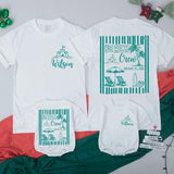 Personalized Beach Crew Shirt with Sandcastle and Miami 2026 Design, Custom Family Vacation Tee, Matching Summer Outfits, Baby Rompers