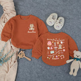 Personalized Beary First Birthday Baby Romper with Cute Bear Artwork, Custom Name Bodysuit for Girls, Soft Cotton Outfit for Milestone Photos