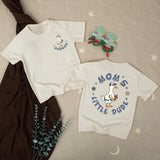 Personalized Boy Mom Shirt with Goose Design Outnumbered by Boys Matching Mom and Son Outfits Nostalgic Vintage Style Cotton Gift