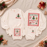 Personalized Christmas Crew Family Sweatshirt 2026, Custom Family Name Christmas Shirt, Mommy Baby Matching Holiday Outfit, Baby Romper