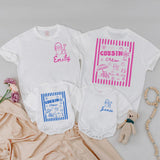 Personalized Cousin Crew Matching Family Shirts with Tropical Beach Artwork, Soft Cotton Tees for Kids, Adults, Summer Vacation Outfits