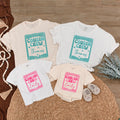 Personalized Cousin Crew Shirts for Baby, Toddler, and Kids - Matching Family Outfits with Custom Name, Soft Cotton for Reunions & Holidays