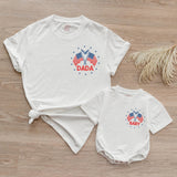 Personalized Family 4th of July Shirts with Statue of Liberty Design, Eagle Graphic, American Flag Map, Custom Names USA 250th Anniversary