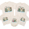 Personalized Family Fishing Shirts Custom 1st Birthday Outfit Reel Cool Mom Dad Tee Infant Reeling in the Big One Party Clothes Gift