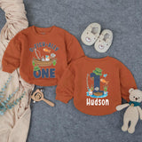 Personalized O-Fish-Ally One First Birthday Romper Baby Outfit, Fishing Theme Bodysuit for Toddler Boys, Soft Cotton Celebration Clothes