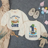 Personalized O-Fish-Ally One First Birthday Romper Baby Outfit, Fishing Theme Bodysuit for Toddler Boys, Soft Cotton Celebration Clothes
