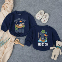 Personalized O-Fish-Ally One First Birthday Romper Baby Outfit, Fishing Theme Bodysuit for Toddler Boys, Soft Cotton Celebration Clothes