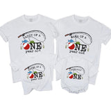 Personalized Fishing Themed Family Matching Shirts for 1st Birthday, O-fish-ally One Year Old Outfit, Custom Toddler Party Cotton Gift