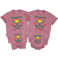 Personalized Golf First Birthday Matching Family Shirts Custom Alexander Outfit Mommy Daddy Sibling Tees Infant Romper 2026 Design