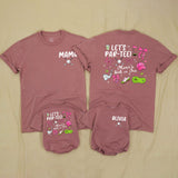 Personalized Golf First Birthday Shirts for Family Hole in One Matching Outfits Pink and Green 1st Birthday Girl Party Clothes
