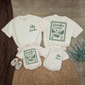 Personalized Grandpa Camp Baby Romper with Custom Name, Soft Long Sleeve Cotton Outfit for Newborns & Toddlers, Matching Family Gift