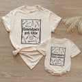 Personalized Grandpa and Me Matching Outfit with Handyman Tools Design, Grandpa's Little Helper Baby Romper and Grandpa Shirt, Soft Cotton