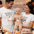 Personalized Halloween Family Matching Tees for Adults and Kids Pumpkin Boo Costume Set Soft Cotton for Fall Season