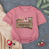 Personalized Hunting Baby Romper Deer Duck Camo Outfit Southern Infant Shower Gift Custom Name Braxton Outdoorsy Infant Clothes