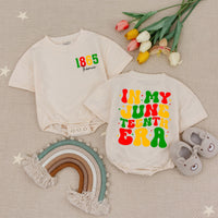 Personalized Juneteenth Baby Romper 1865 Freedom Day Outfit Custom Name Retro Red Yellow Green Design Infant Toddler Holiday Gift
