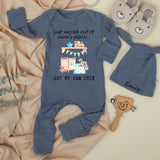 Personalized Just Moved Out of Mom's Place Baby Bodysuit Funny Crib Design Newborn Outfit Soft Cotton Infant Clothes Cute Baby Shower Gift