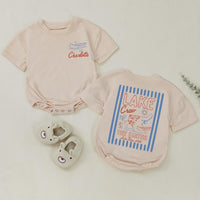 Personalized Lake Crew Matching Family Shirts with Custom Names, Baby Rompers & Kids Tees, Soft Cotton Summer Outfit for Vacations