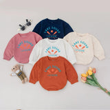 Personalized Lake Squad Baby Romper with Custom Name Summer Outfit Comfortable Cotton Infant Clothes Orange Teal Design Baby Shower Gift
