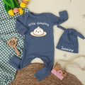 Personalized Little Dumpling Baby Bodysuit with Cute Cartoon Design Soft Cotton Romper Asian Food Theme Newborn Coming Home Gift