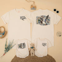 Personalized Mallard Duck 1st Birthday Shirts Rustic Hunting Family Outfit Custom Camouflage Design Baby Toddler Party Clothes First Gift