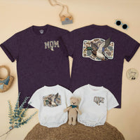 Personalized Mallard Duck 1st Birthday Shirts Rustic Hunting Family Outfit Custom Camouflage Design Baby Toddler Party Clothes First Gift