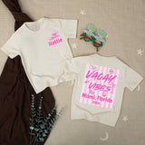 Personalized Matching Family Beach Shirts with 'Vacay Vibes' Design, Custom Text for Baby, Toddler, Kids, Mom & Dad, Soft Cotton Summer Apparel