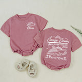 Personalized Matching Family Cruise Shirts & Baby Rompers, Nautical Smith Family Vacation 2026, Soft Cotton Tee for Kids, Mom, Dad
