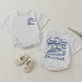 Personalized Matching Family Cruise Shirts & Baby Rompers, Nautical Smith Family Vacation 2026, Soft Cotton Tee for Kids, Mom, Dad