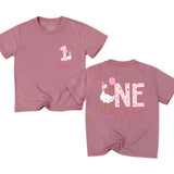 Personalized Matching Family Silly Goose First Birthday Outfit Set with Cute Goose Artwork for Baby, Toddler, Mom, and Dad in Soft Cotton