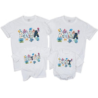 Personalized Matching Ocean Family T-Shirts with Sea Life Design Custom Names Beach Vacation Outfits for Mom Dad Kids Summer Party Gifts