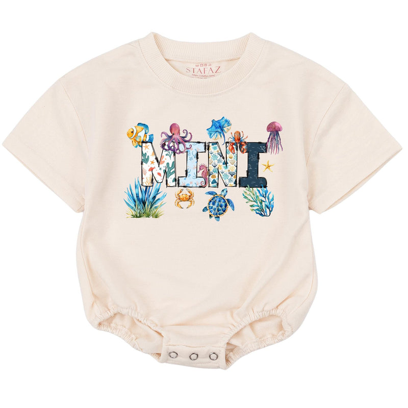 Personalized Matching Ocean Family T-Shirts with Sea Life Design Custom Names Beach Vacation Outfits for Mom Dad Kids Summer Party Gifts