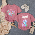 Personalized Mermaid Birthday Outfit for Girls with Custom Name and Age, Bubble Romper for Baby or Toddler Under the Sea Party Gift