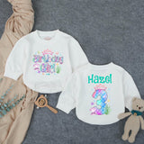 Personalized Mermaid Birthday Outfit for Girls with Custom Name and Age, Bubble Romper for Baby or Toddler Under the Sea Party Gift