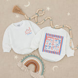 Personalized My 1st 4th of July Baby Romper America’s 250th Birthday Toddler Outfit Red and Blue Patriotic USA Shirt Custom Name Gift
