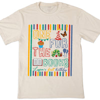 Personalized One for the Books 1st Birthday Matching Family Shirts Custom Name Baby Toddler Outfit Colorful Bookworm Theme Party Gift