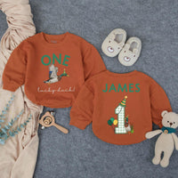 Personalized One Lucky Duck Romper First Birthday Outfit Mallard Theme Soft Cotton Southern Boy Clothes Party Hat Custom Name
