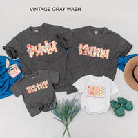 Personalized One Sweet Peach 1st Birthday Shirt for Baby Girl Peach Party Outfit Family Matching Tees Soft Cotton Retro Design Gift