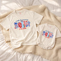 Personalized Patriotic Kids Shirt with BELIEVE Design 250th Anniversary Fourth of July Toddler Tee USA Baby Romper America 1776 2026