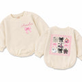 Personalized Pink Halloween Girl Witch Baby Bubble Romper for Toddlers 0-24M Soft Cotton Long Sleeve Outfit