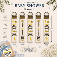 Personalized Retro Baby Shower Banner with Checkered Border and Lightning Bolt Design Custom Name Race Party Welcome Sign Decoration