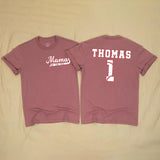 Personalized Rookie of the Year Baseball Romper & Matching Family Shirts, Custom Baby Outfit & Parent Tees for 1st Birthday Celebrations